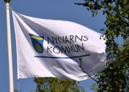 Nykvarns kommunflagga