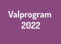 Valprogram 2022