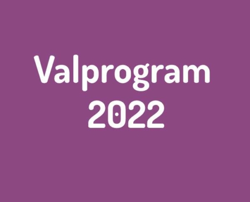 Valprogram 2022